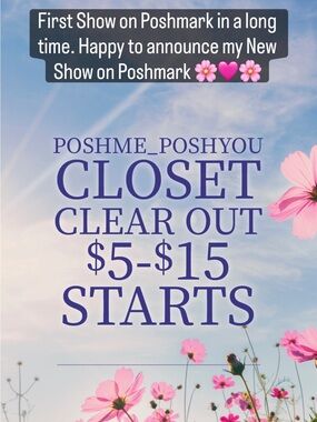 Poshme PoshYou Closet Clear Out!!!
